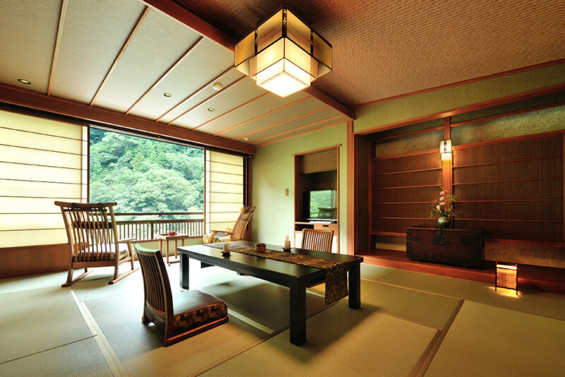 Tsukimidai guest room｜Ajisai｜65㎡